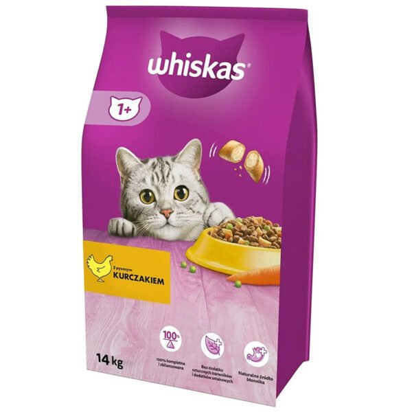 Whiskas Alimento Para Gatos Adultos Pollo Verduras 14 Kg