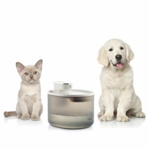 Fuente para Perros y Gatos Recargable con Detector Refopet InnovaGoods